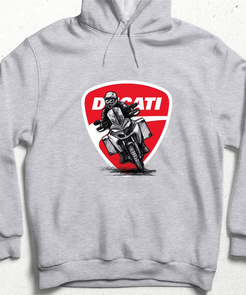 Ducati Multistrada Kapüşonlu Sweatshirt