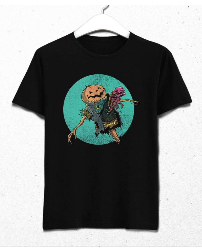 Halloween Alien Erkek Tişört - basmatik.com