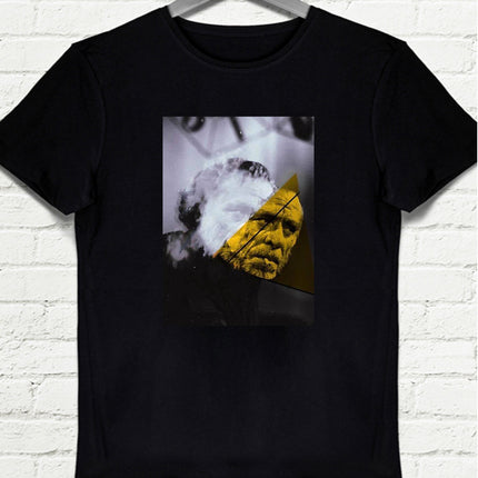 Charles Bukowski Siyah Erkek Tshirt - basmatik.com