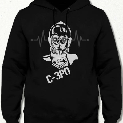 Starwars C-3PO Droid Hooded Sweatshirt