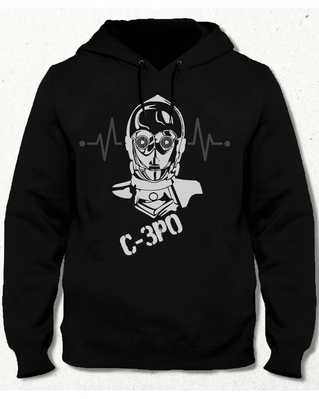 Starwars C-3PO Droid Hooded Sweatshirt
