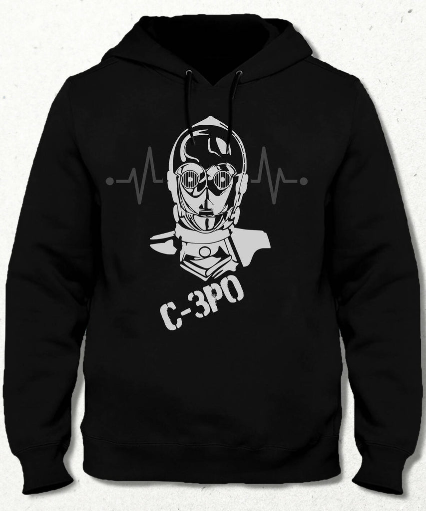 Starwars C-3PO Droid Hooded Sweatshirt