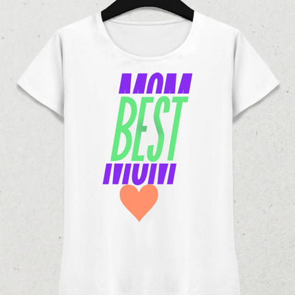 Love Mom Tişört - basmatik.com