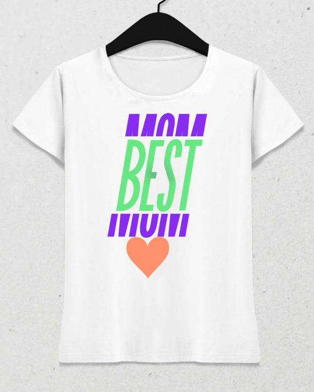 Love Mom Tişört - basmatik.com