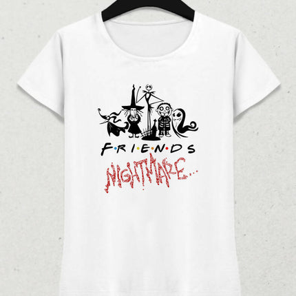 Friends Nightmare V1 Kadın Tişört - basmatik.com