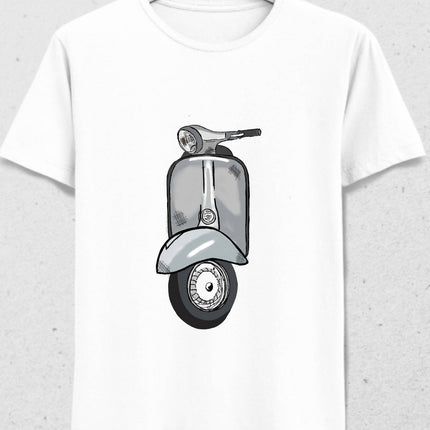 Vespa Tasarım tişört - basmatik.com