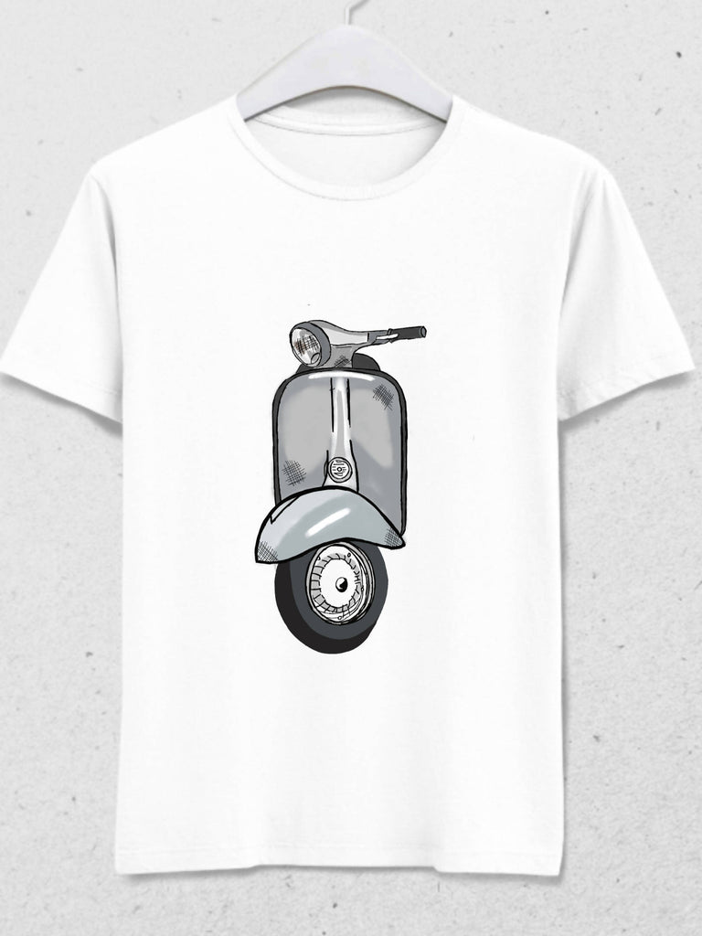 Vespa Tasarım tişört - basmatik.com