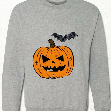 Balkabağı ve Yarasa Sweatshirt