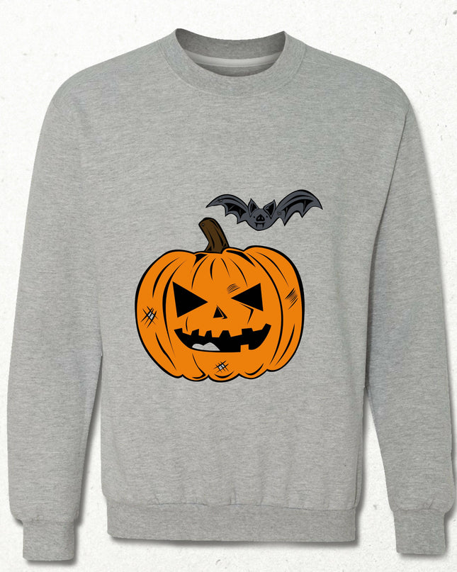 Balkabağı ve Yarasa Sweatshirt