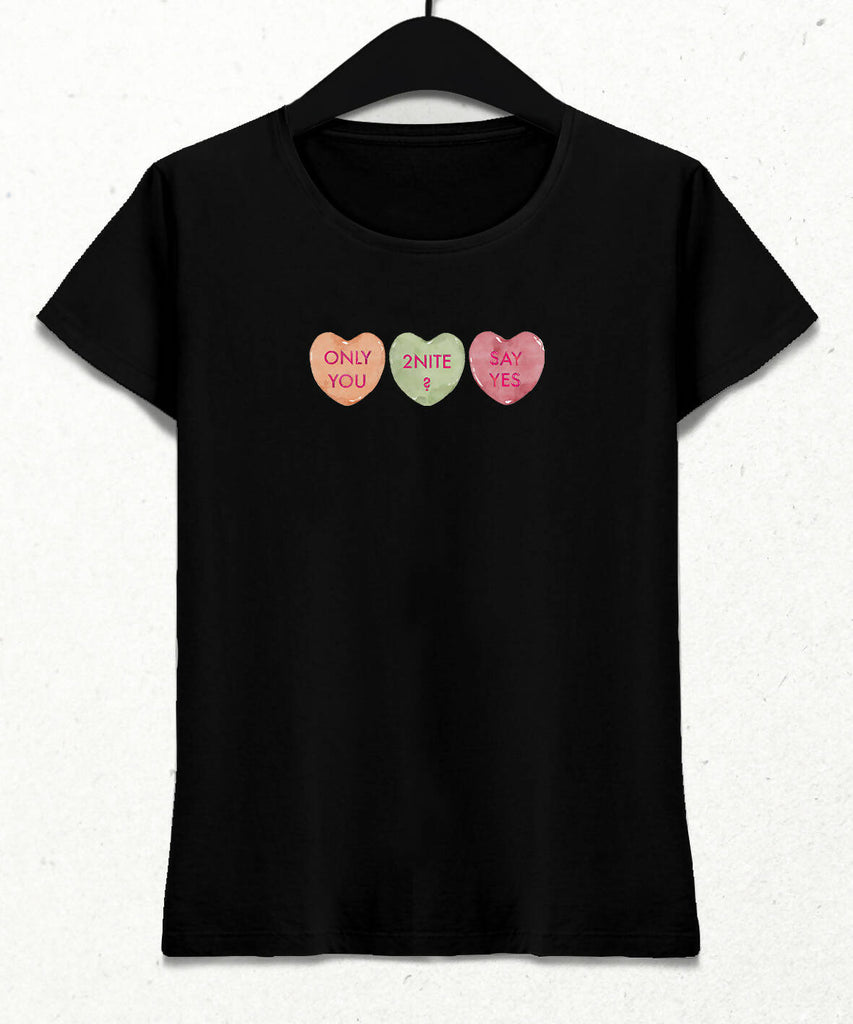 Valentine's I, Heart Slogan Women's T-Shirt