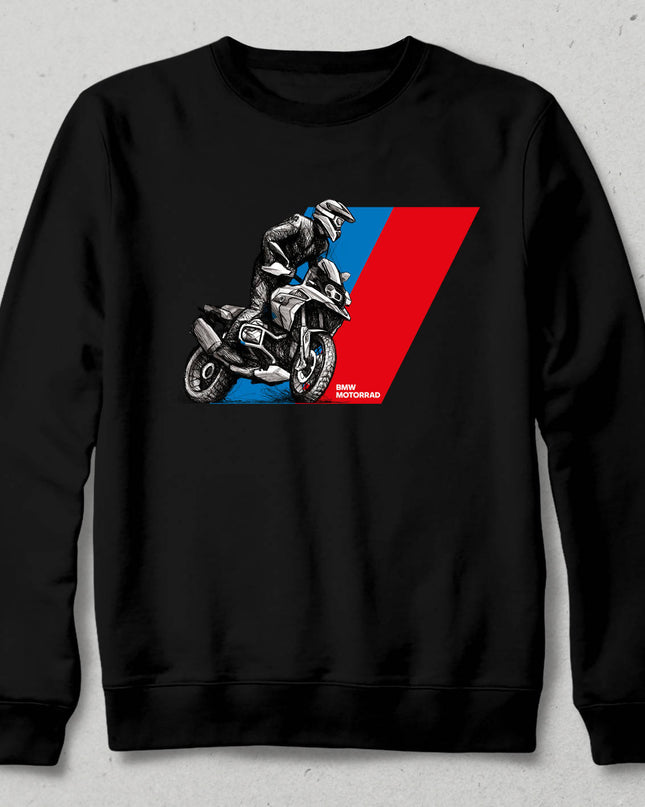 BMW GS Kapüşonsuz Sweatshirt