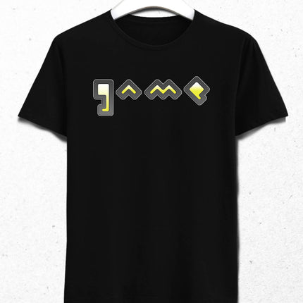 Game Men's Black T-Shirt