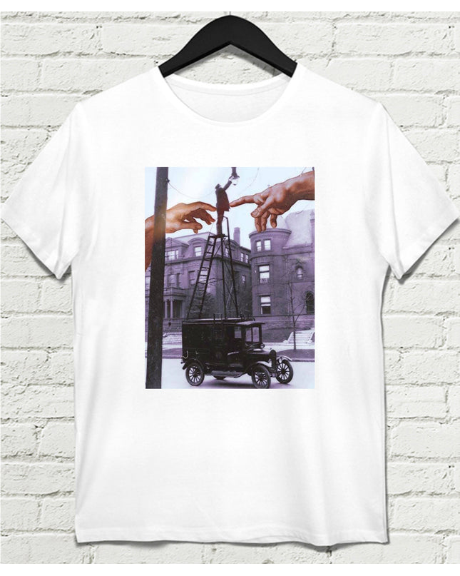 Tanrının Elleri  Erkek Tshirt - basmatik.com