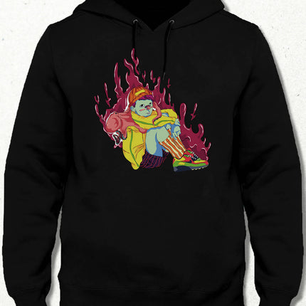 Octochild Men's Sweatshirt Hooded