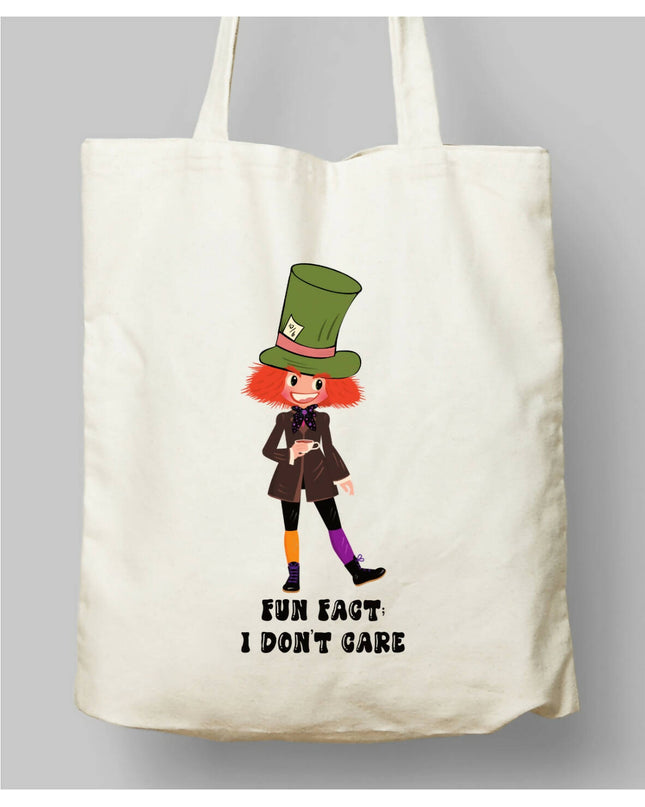 Fun Fact I Dont Care Cloth Bag 