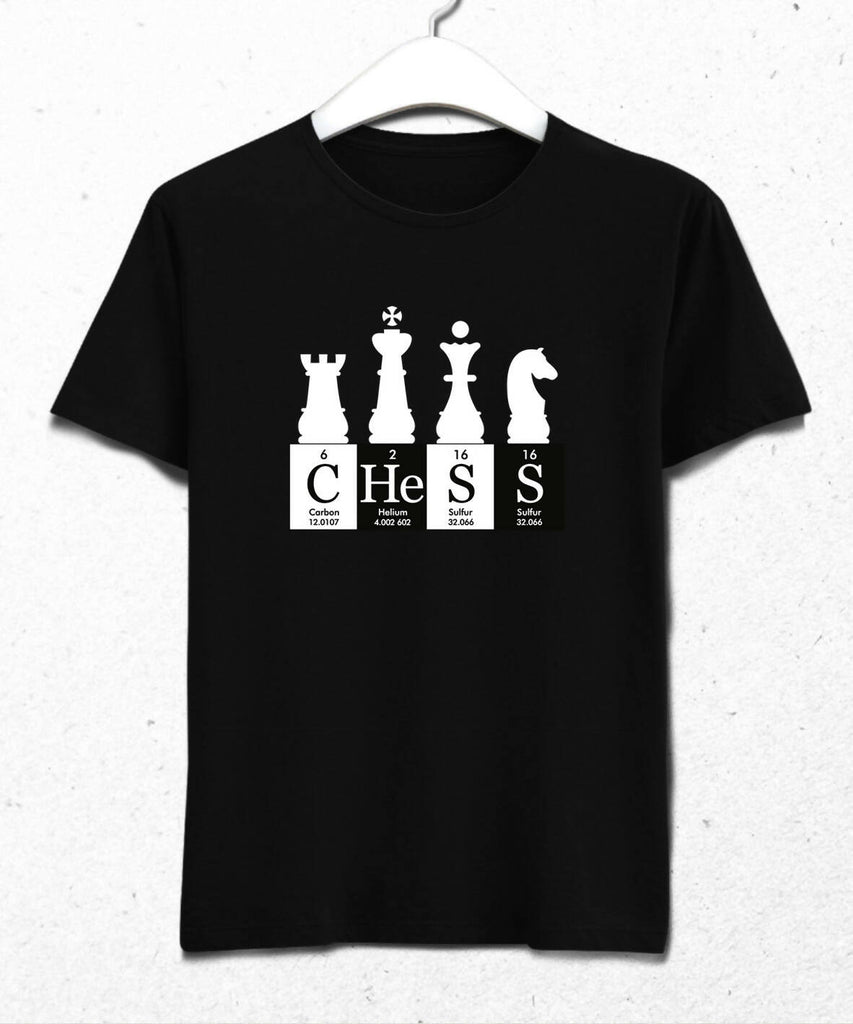 Satranç Periyodik Cetvel - Chess Erkek Tişört