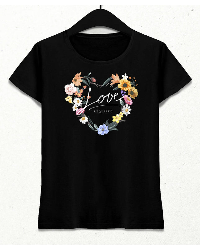 Love 1 Kadın Streetwear Tasarım T-shirt
