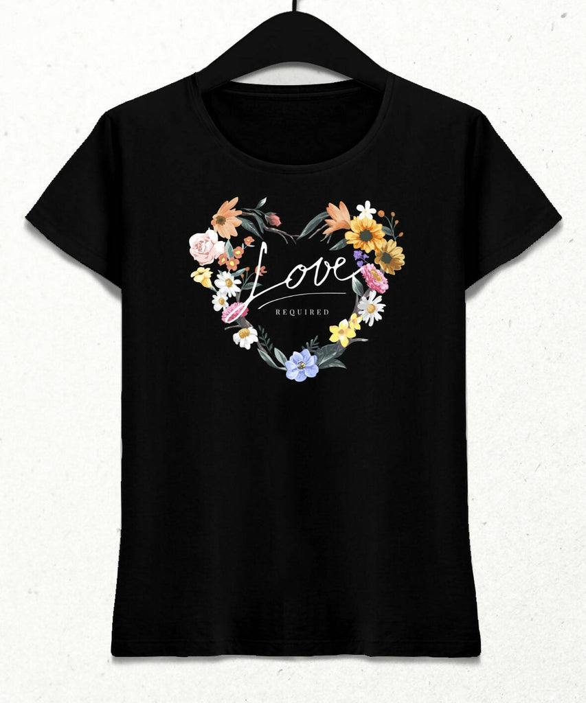 Love 1 Kadın Streetwear Tasarım T-shirt