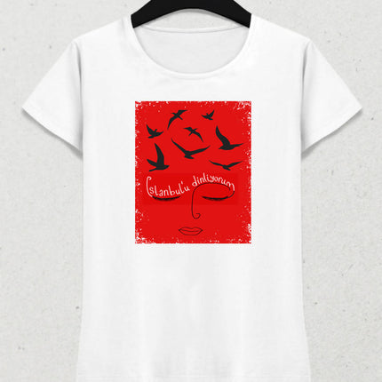 İstanbul'u Dinliyorum Tişört - basmatik.com