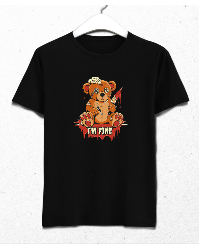 I'm Fine Erkek Tişört - basmatik.com