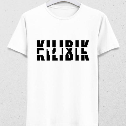 Gizli Kılıbık Erkek Beyaz Tişört - basmatik.com