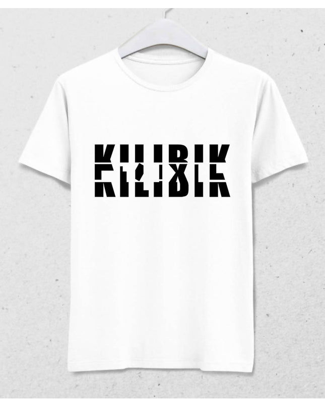 Gizli Kılıbık Erkek Beyaz Tişört - basmatik.com