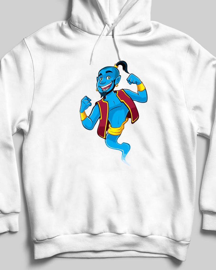 Aladdin's Genie of the Lamp Printed Sweatshirt - Hooded