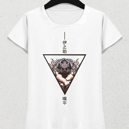 Kimetsu no Yaiba - Inosuke Triangle - basmatik.com