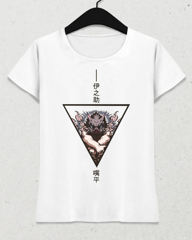 Kimetsu no Yaiba - Inosuke Triangle - basmatik.com