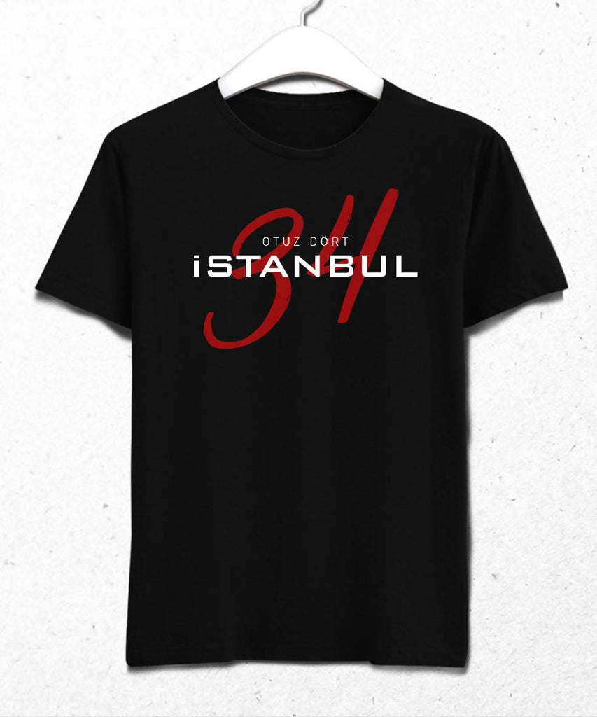 34 İstanbul tişört - basmatik.com