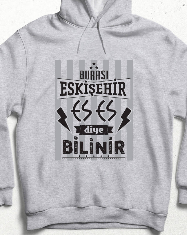 Kapüşonlu Sweatshirt - Burası Eskişehir - 6 - basmatik.com