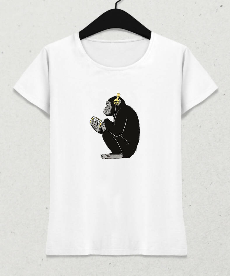 Musical Monkey Women's T-Shirt