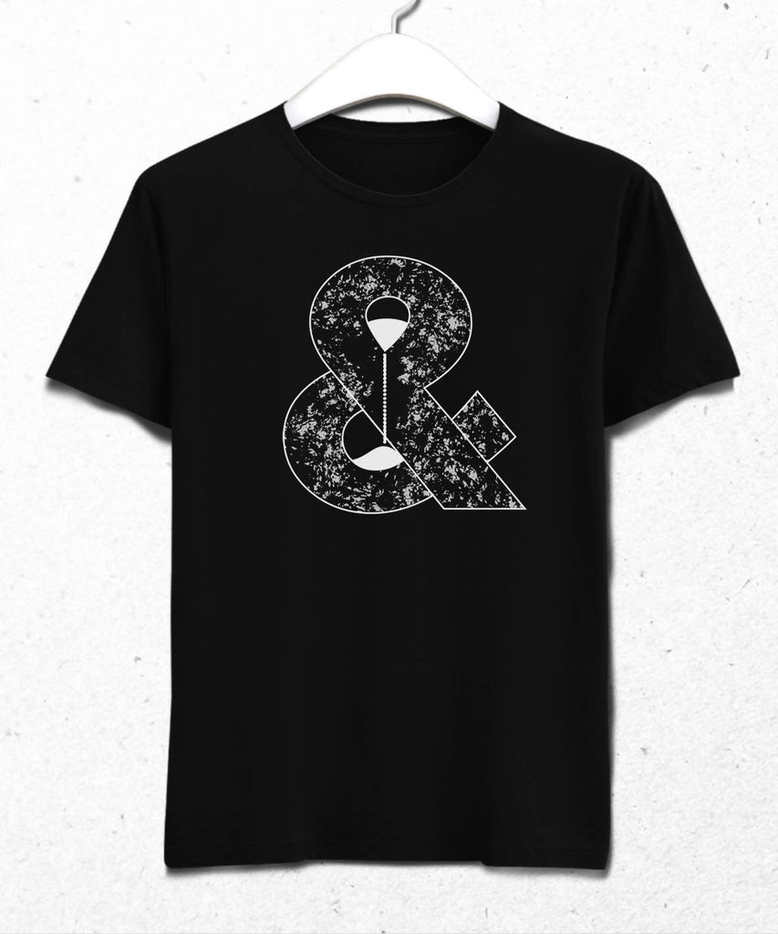 Hourglass Men's Black T-Shirt