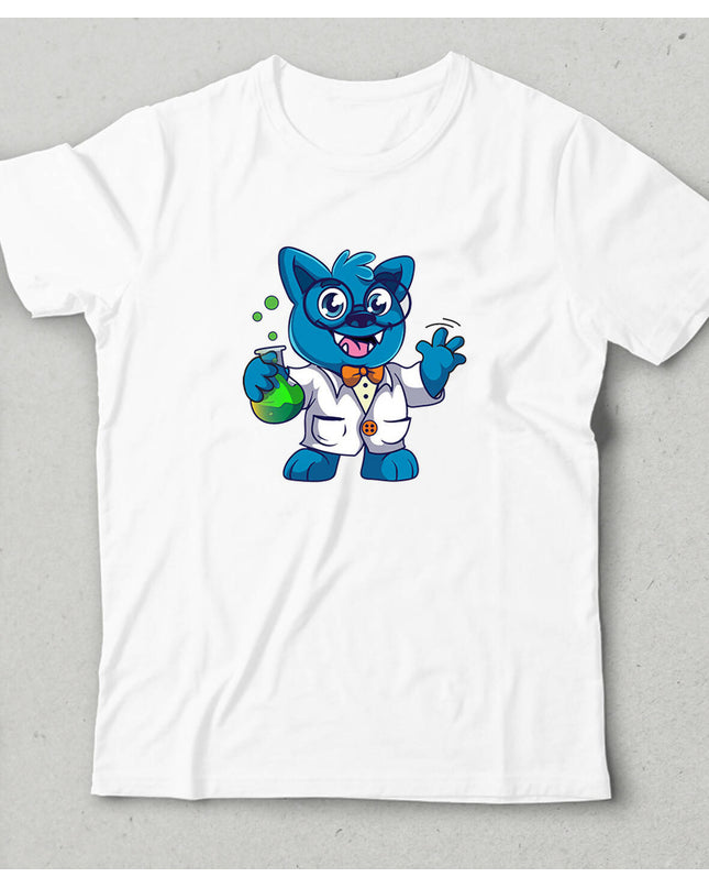 Science Cat Kids T-Shirt