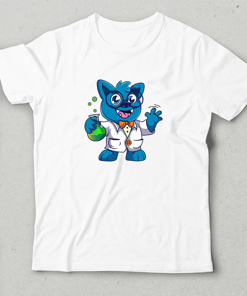 Science Cat Kids T-Shirt