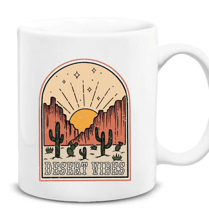 Desert Themed Plain Mug