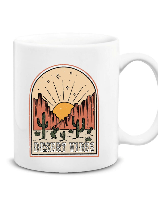 Desert Themed Plain Mug
