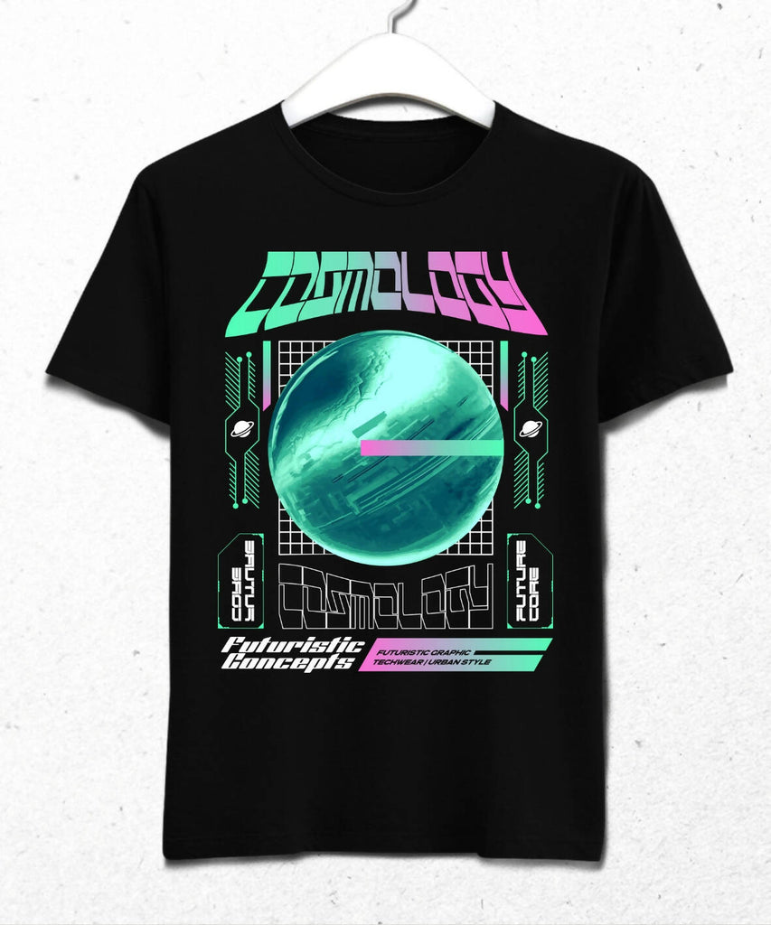 Cosmology Streetwear Retro Futuristic Design