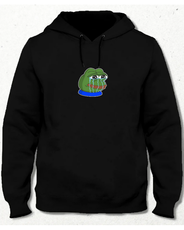 Üzgün Kurbağa Pepe Kapüşonlu