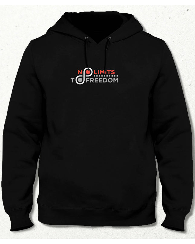 No Limit To Freedom Kapüşonlu Sweatshirt - basmatik.com