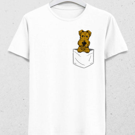 Cute Dog in the Pocket Men's T-Shirt
