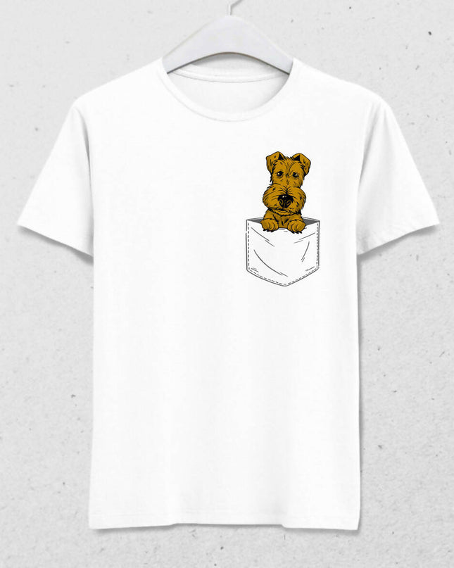 Cute Dog in the Pocket Men's T-Shirt
