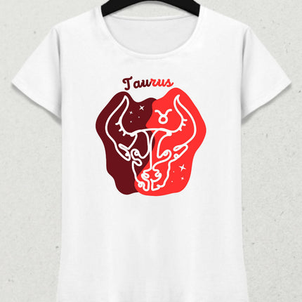 Taurus - Taurus Minimalist Colorful Design Women's T-Shirt 