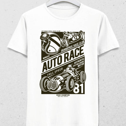 Auto Race Araba Yarışı T-shirt