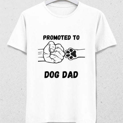 Promoted to Dog Dad Erkek Tişört