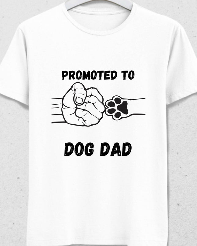Promoted to Dog Dad Erkek Tişört