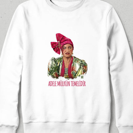 Kapüşonsuz Sweatshirt - Feriştah - basmatik.com