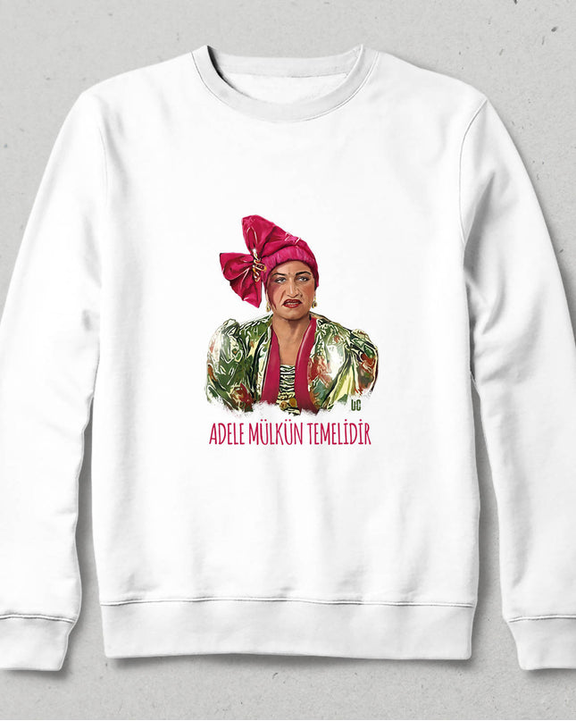 Kapüşonsuz Sweatshirt - Feriştah - basmatik.com