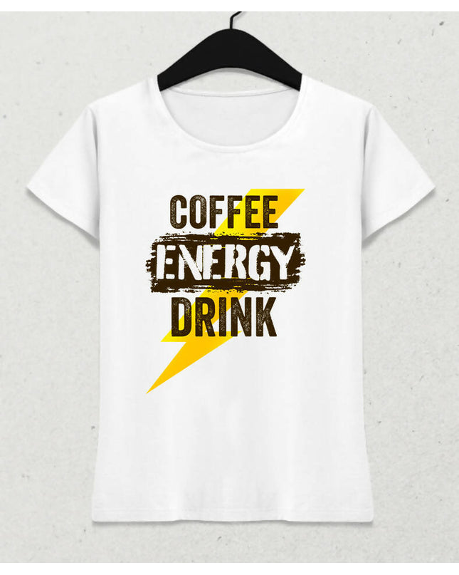 Coffee Energy Drink Kadın Tişört