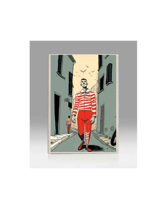 man in pajamas